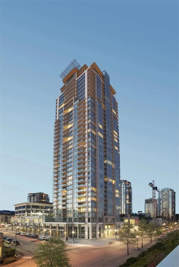 Oasis Tower Coquitlam high-rise exterior